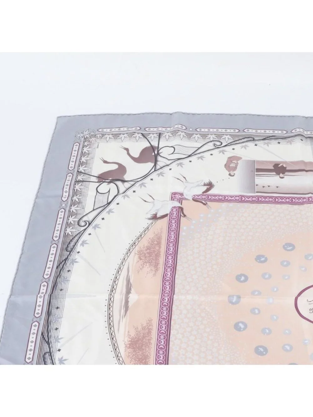 Hermes Carre 90 Chaque Rencontre Est Unique Era One Meeting Silk 100% Scarf